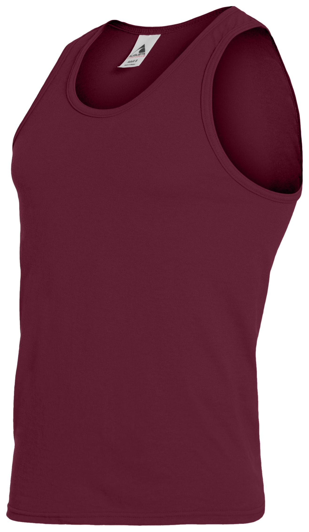 YOUTH POLY/COTTON ATHLETIC TANK - Apparel Globe
