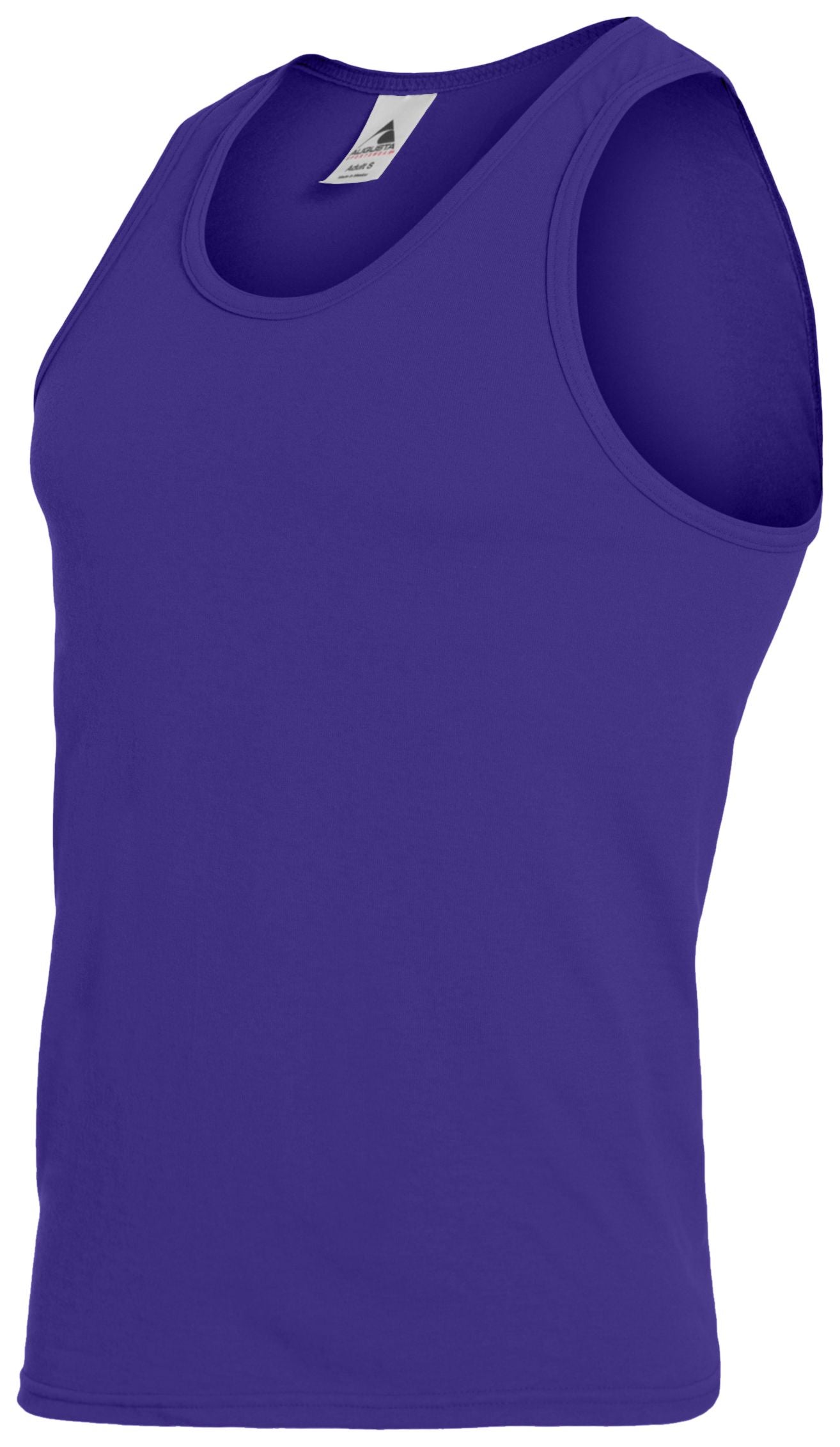 YOUTH POLY/COTTON ATHLETIC TANK - Apparel Globe