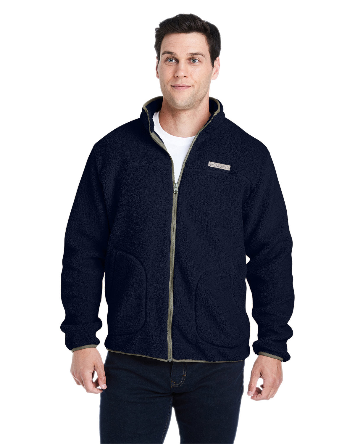 COLUMBIA Men's Rugged Ridgeâ„¢ II Sherpa Full-Zip Fleece Jacket: Embrace Cozy Comfort and Durability"
