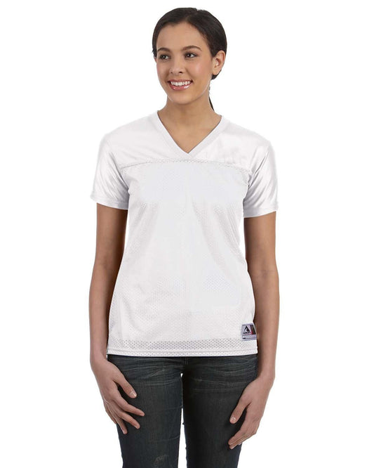 Ladies' Junior Fit Replica Football T-Shirt - Apparel Globe