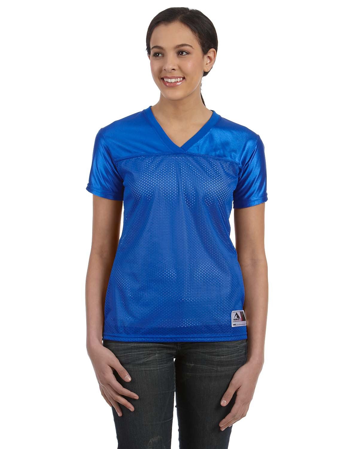 Ladies' Junior Fit Replica Football T-Shirt - Apparel Globe