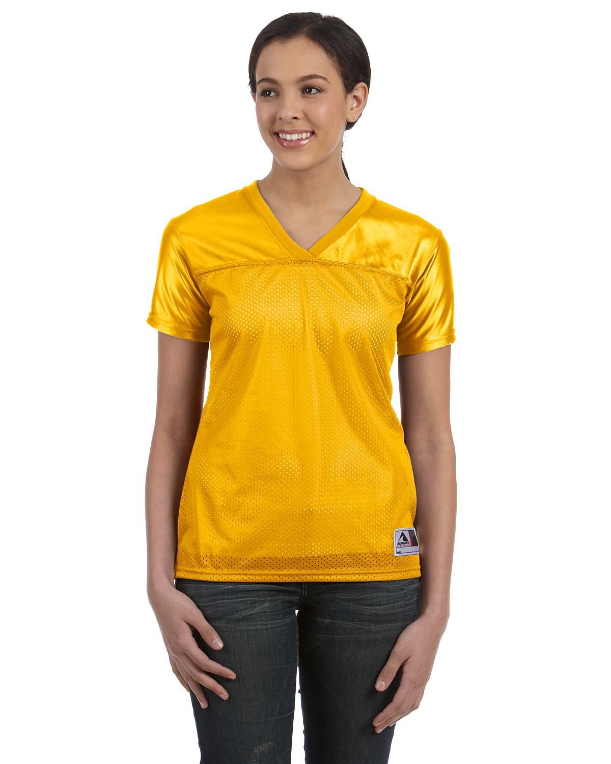 Ladies' Junior Fit Replica Football T-Shirt - Apparel Globe