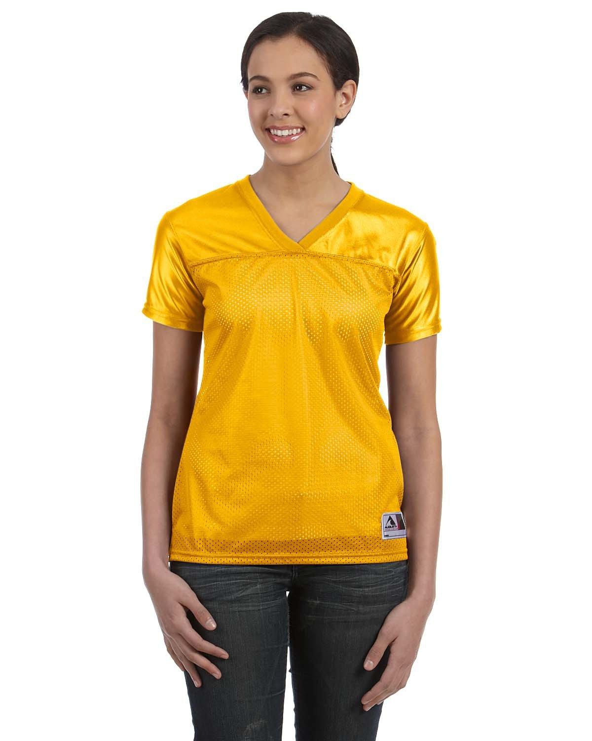 Ladies' Junior Fit Replica Football T-Shirt - Apparel Globe