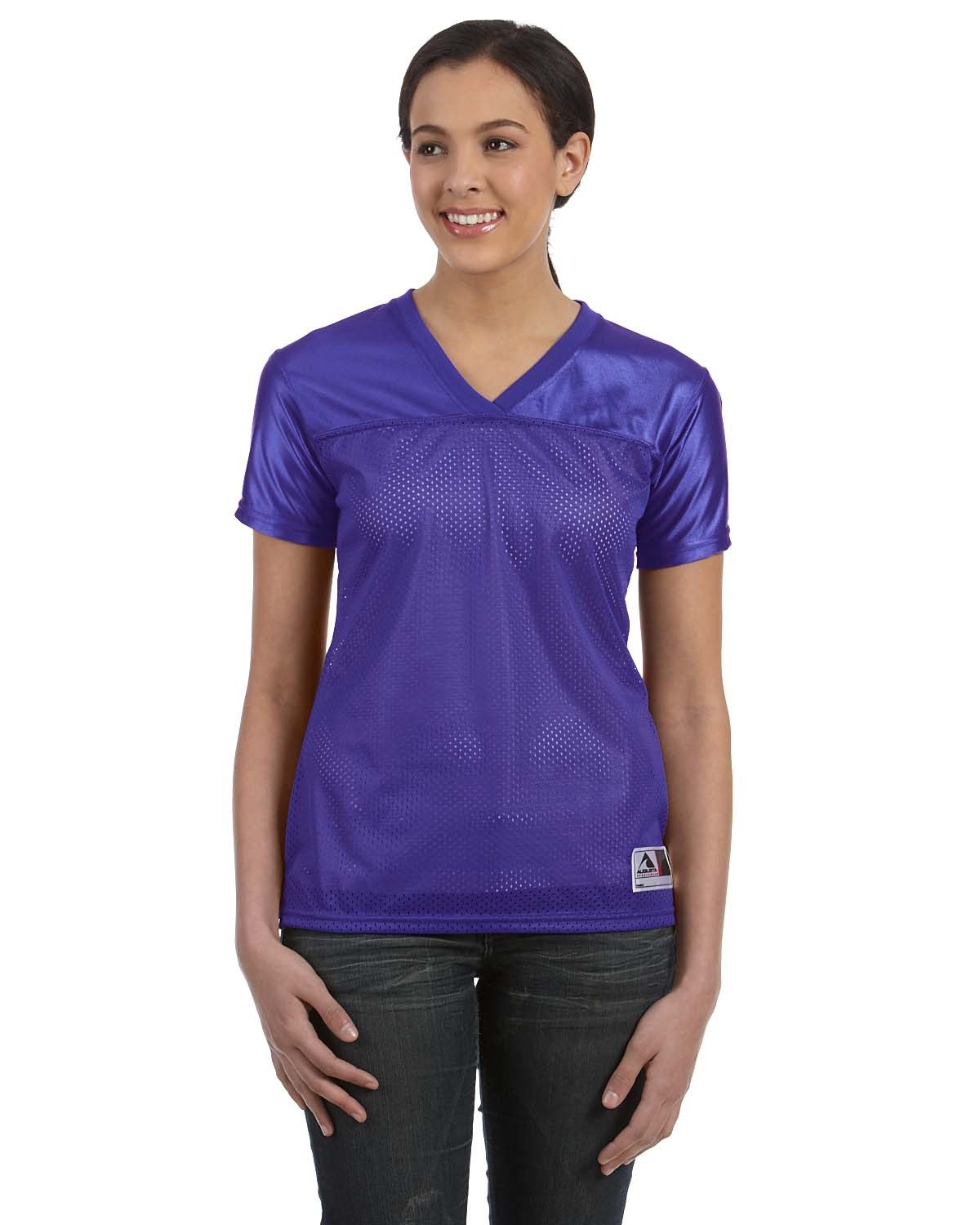 Ladies' Junior Fit Replica Football T-Shirt - Apparel Globe
