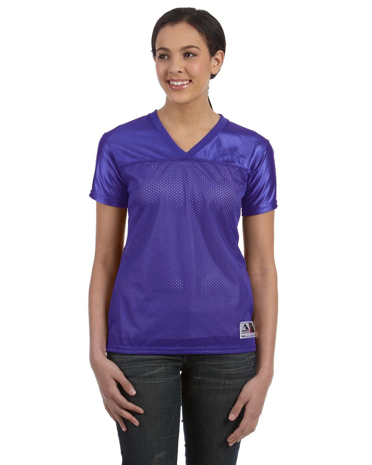 Ladies' Junior Fit Replica Football T-Shirt - Apparel Globe