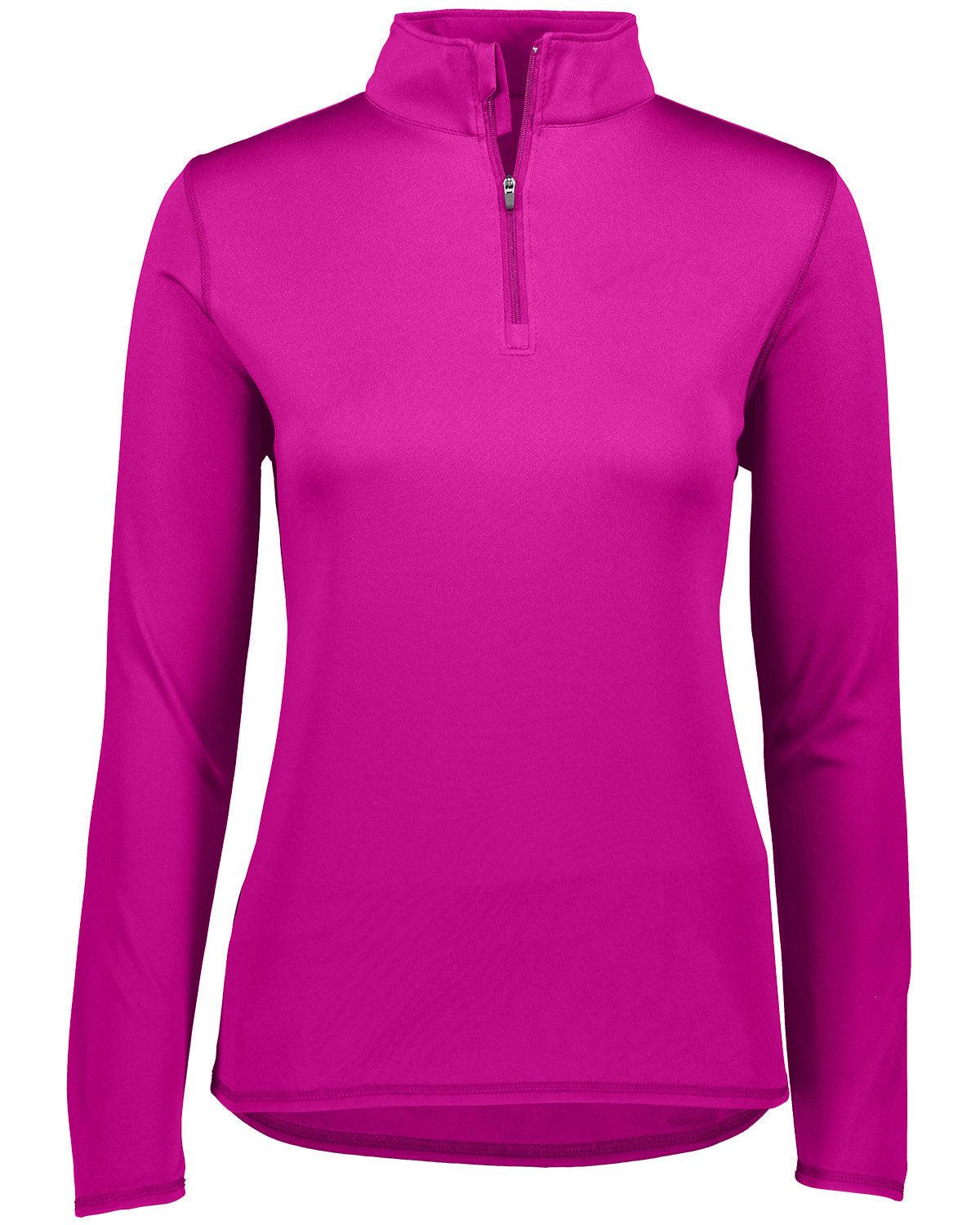 Ladies' Attain Quarter-Zip Pullover - Apparel Globe