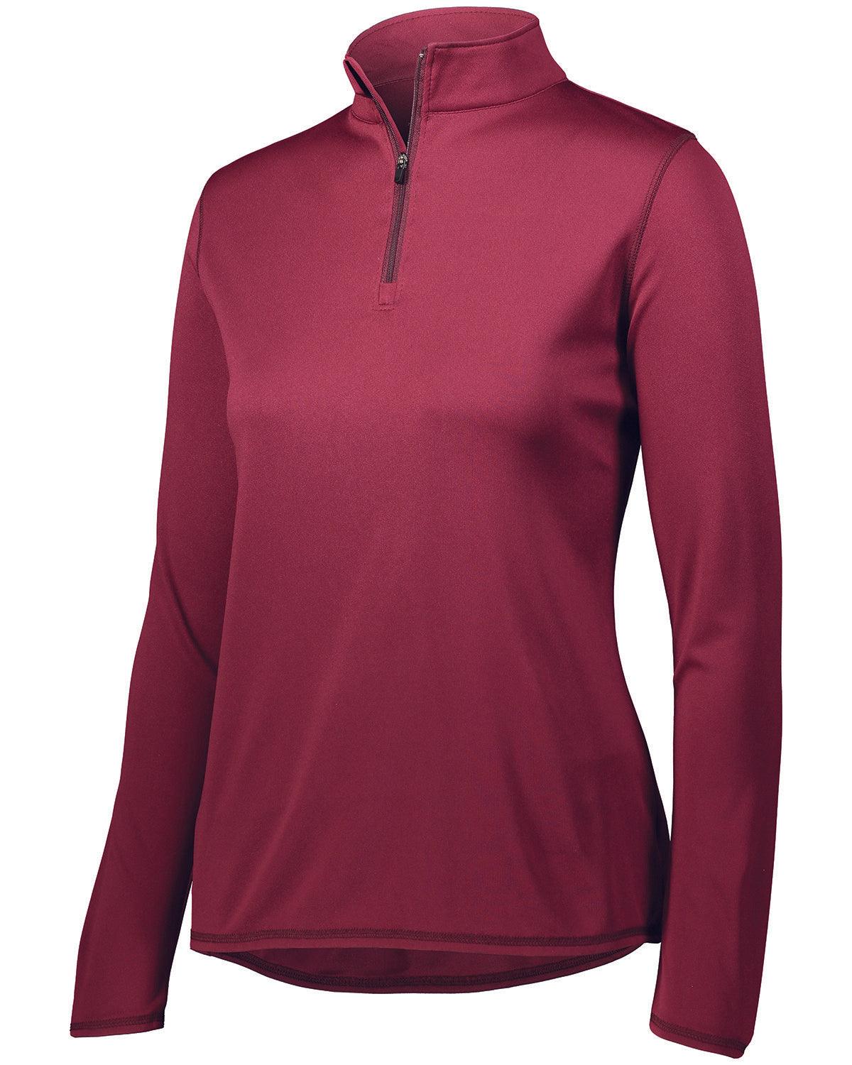 Ladies' Attain Quarter-Zip Pullover - Apparel Globe