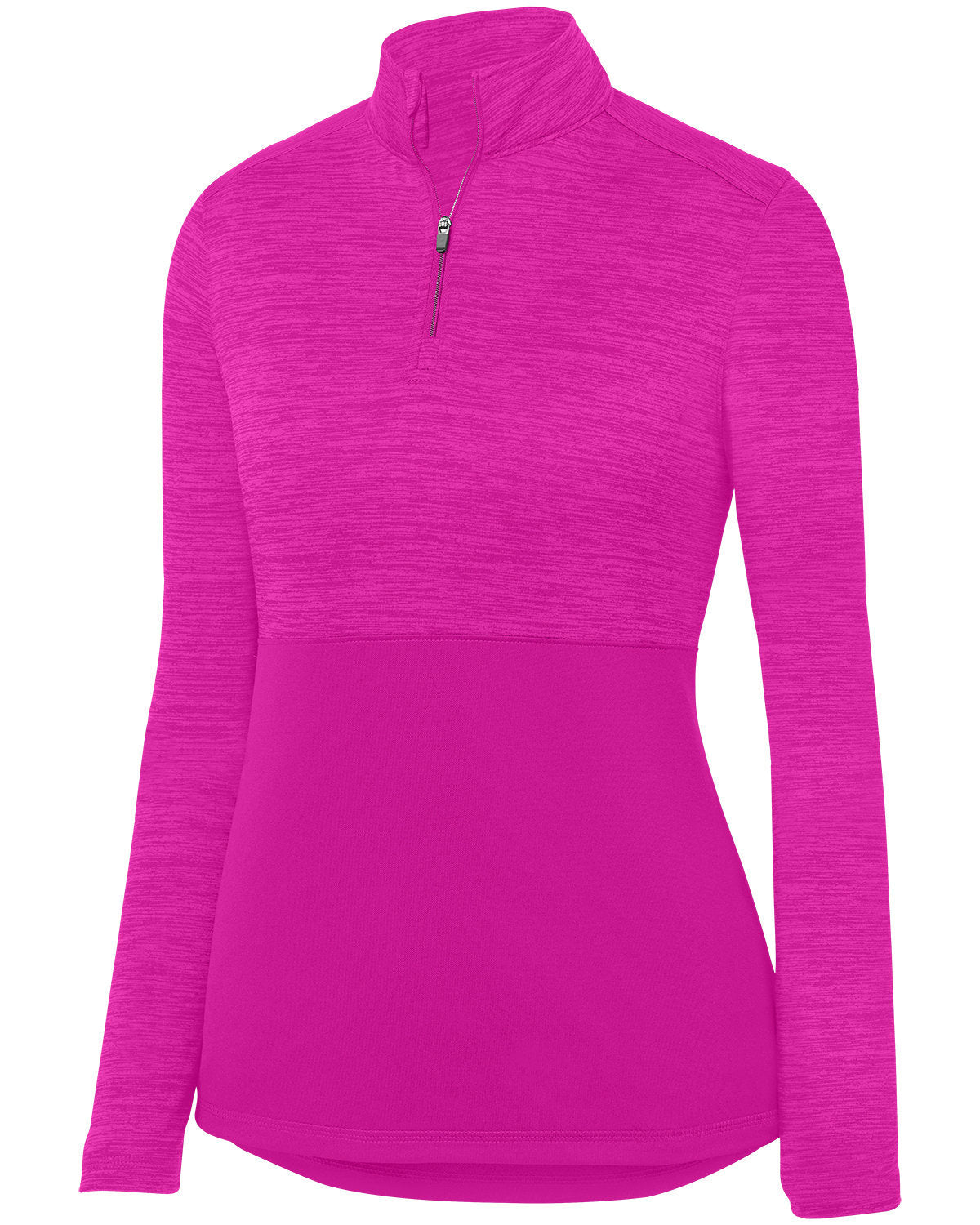 Ladies' Shadow Tonal Heather Quarter-Zip Pullover - Apparel Globe