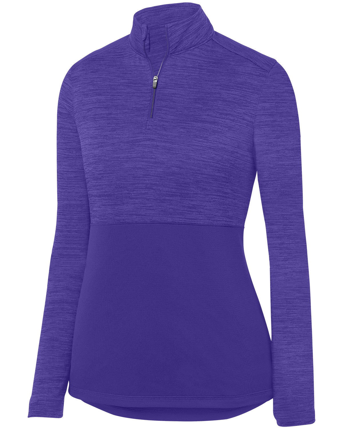Ladies' Shadow Tonal Heather Quarter-Zip Pullover - Apparel Globe