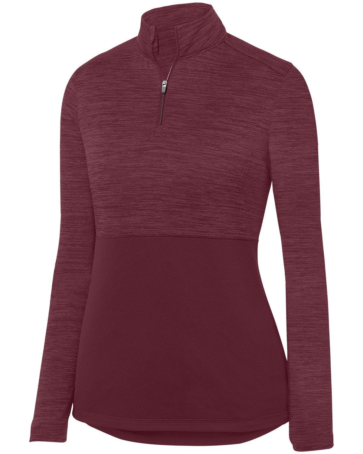 Ladies' Shadow Tonal Heather Quarter-Zip Pullover - Apparel Globe