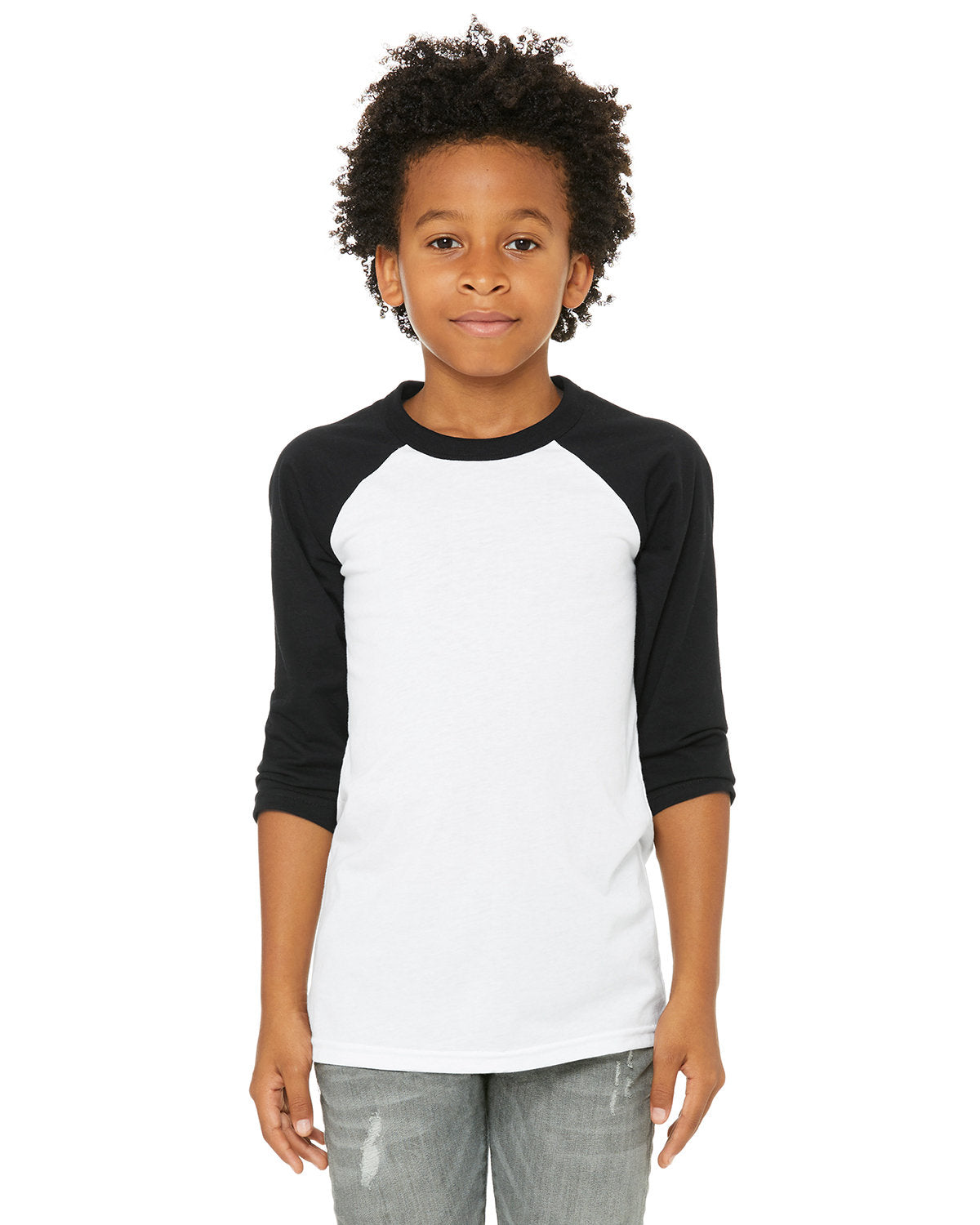 Youth 3/4-Sleeve Baseball T-Shirt - Apparel Globe