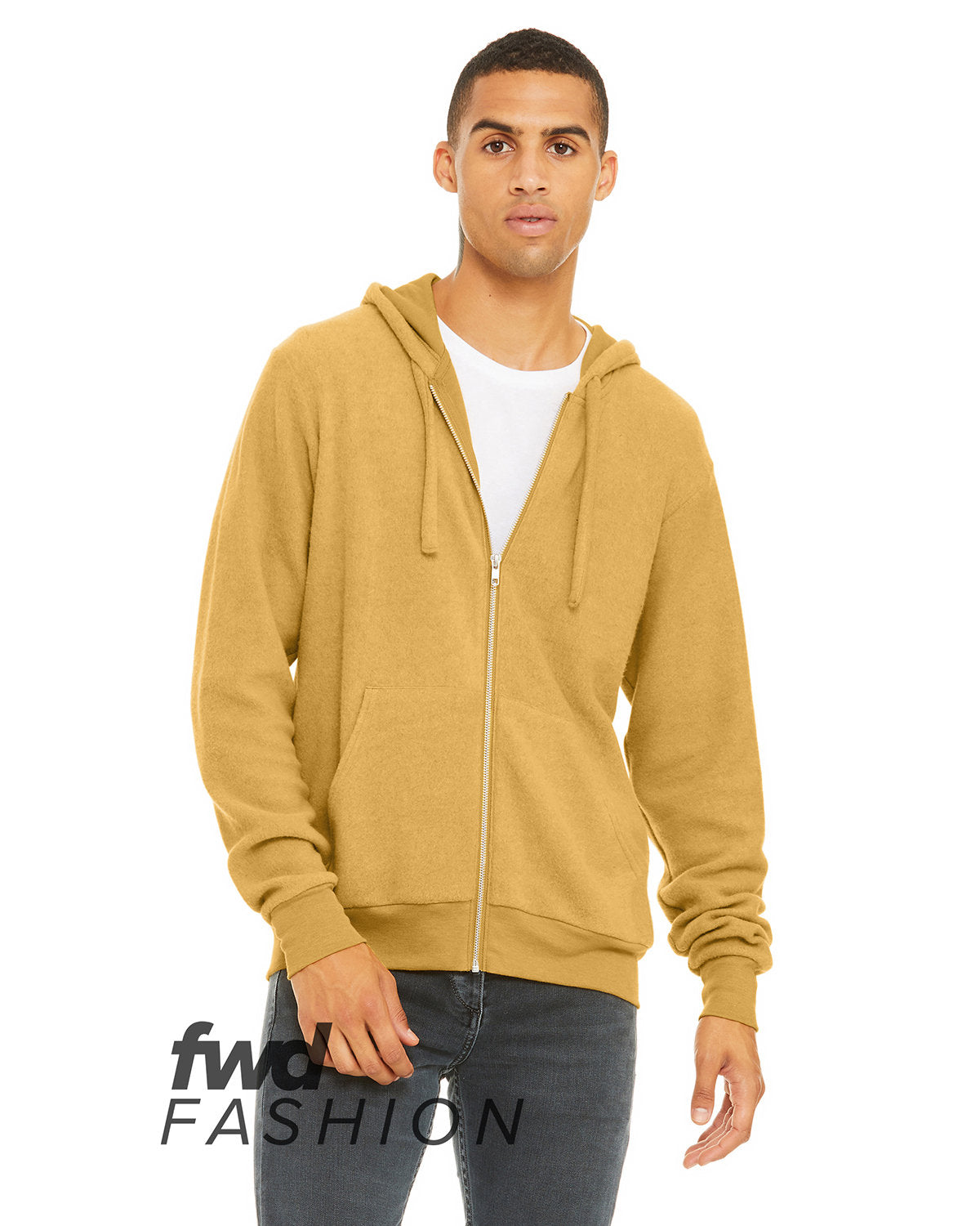 ELEVATE-YOUR-WARDROBE-BELLA-CANVAS-FWD-FASHION-ADULT-SUEDED-FLEECE-FULL-ZIP-HOODED-SWEATSHIRT-FOR-ULTIMATE-STYLE-AND-COZY-COMFORT