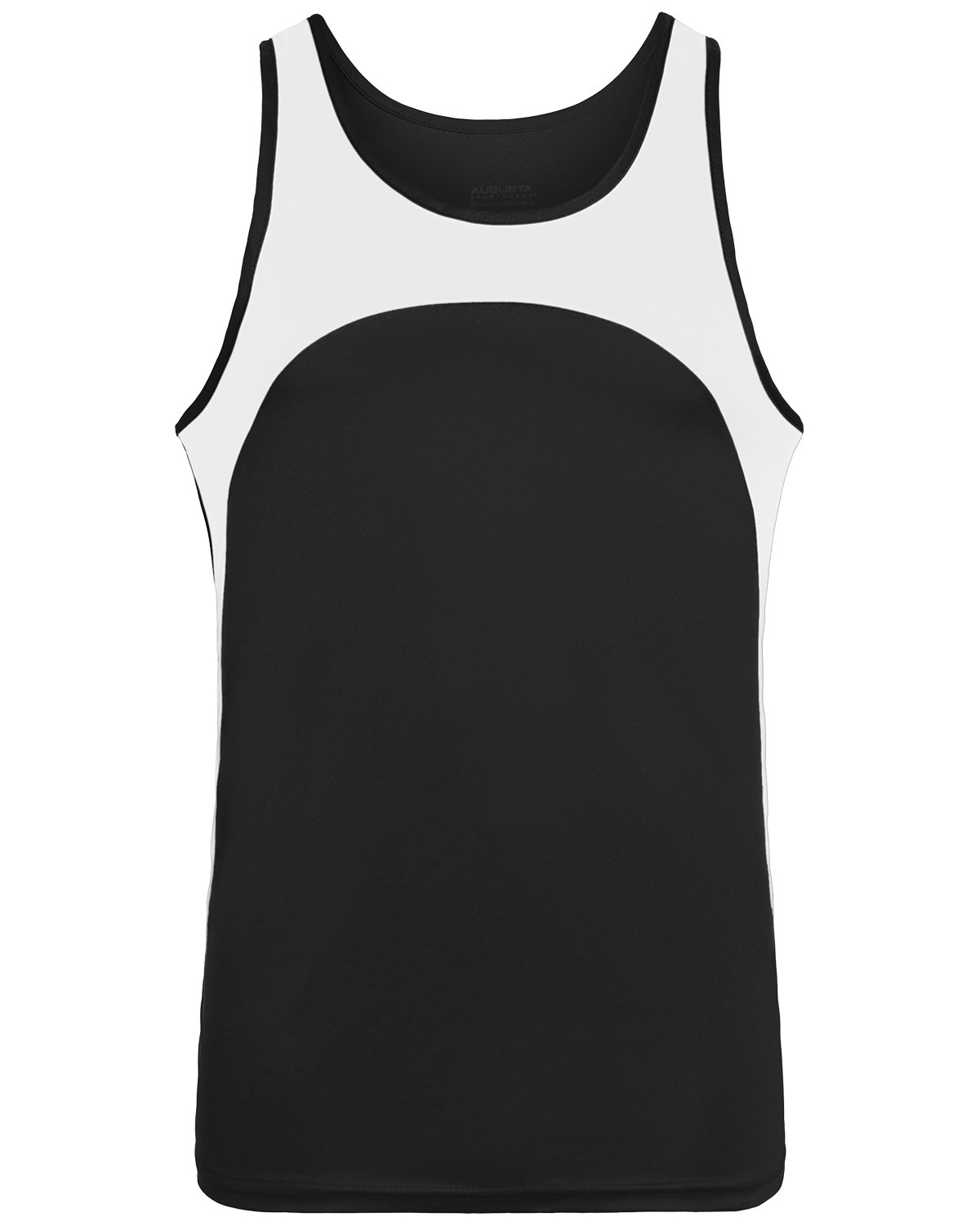 Youth Wicking Polyester Sleeveless Jersey with Contrast Inserts - Apparel Globe