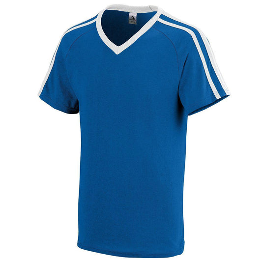 GET ROWDY SHOULDER STRIPE TEE - Apparel Globe