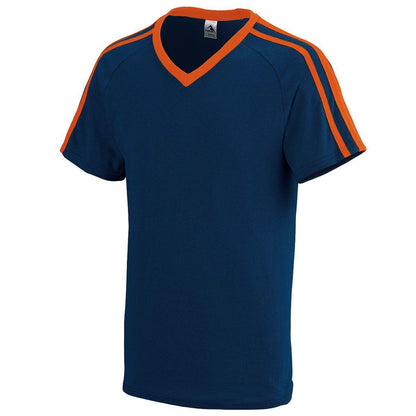 GET ROWDY SHOULDER STRIPE TEE - Apparel Globe