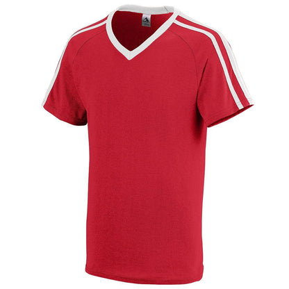 GET ROWDY SHOULDER STRIPE TEE - Apparel Globe