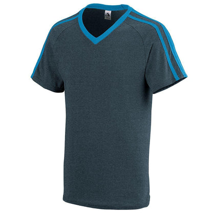 GET ROWDY SHOULDER STRIPE TEE - Apparel Globe