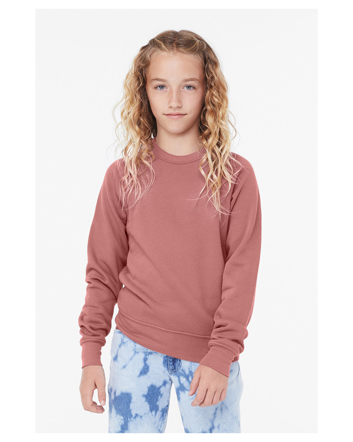 Bella + Canvas Youth Sponge Fleece Raglan Sweatshirt: Comfort and Style for Young Ones