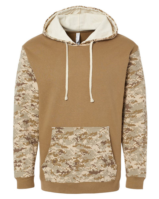 CODE FIVE Men's Fashion Camo Hooded Sweatshirt: Embrace Style and Comfort in Camouflage"