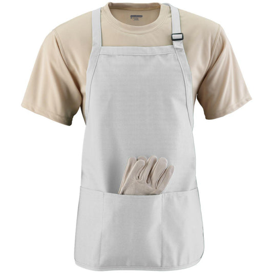 MEDIUM LENGTH APRON WITH POUCH - Apparel Globe