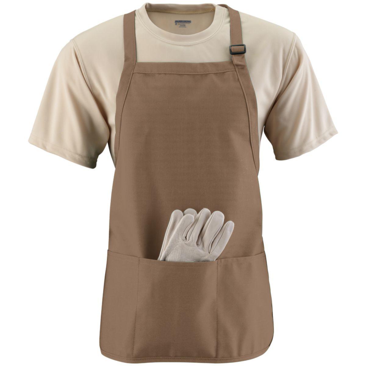 MEDIUM LENGTH APRON WITH POUCH - Apparel Globe