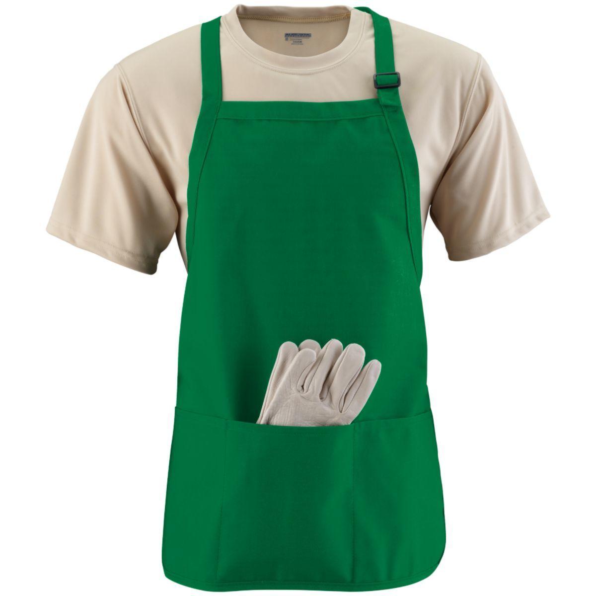 MEDIUM LENGTH APRON WITH POUCH - Apparel Globe