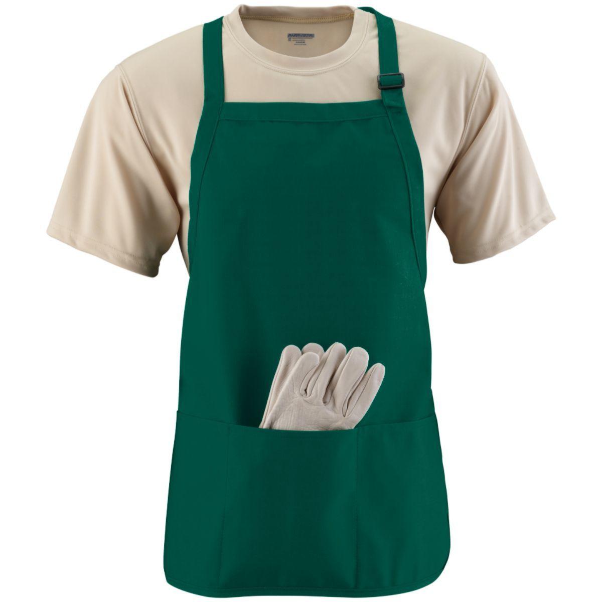 MEDIUM LENGTH APRON WITH POUCH - Apparel Globe