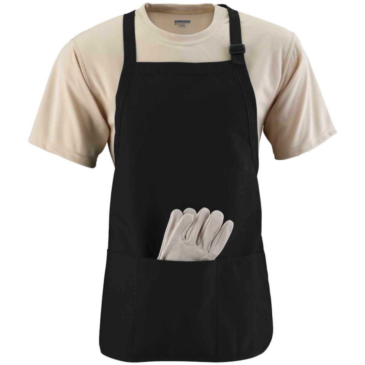 MEDIUM LENGTH APRON WITH POUCH - Apparel Globe