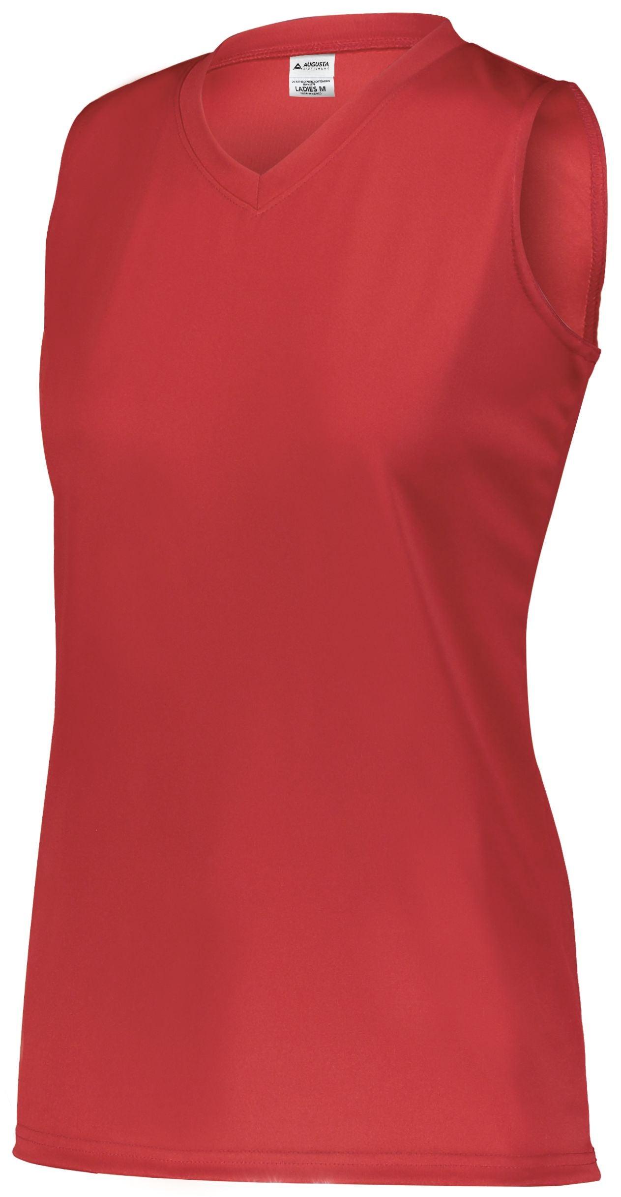 Girls Attain Wicking Sleeveless Jersey - Apparel Globe