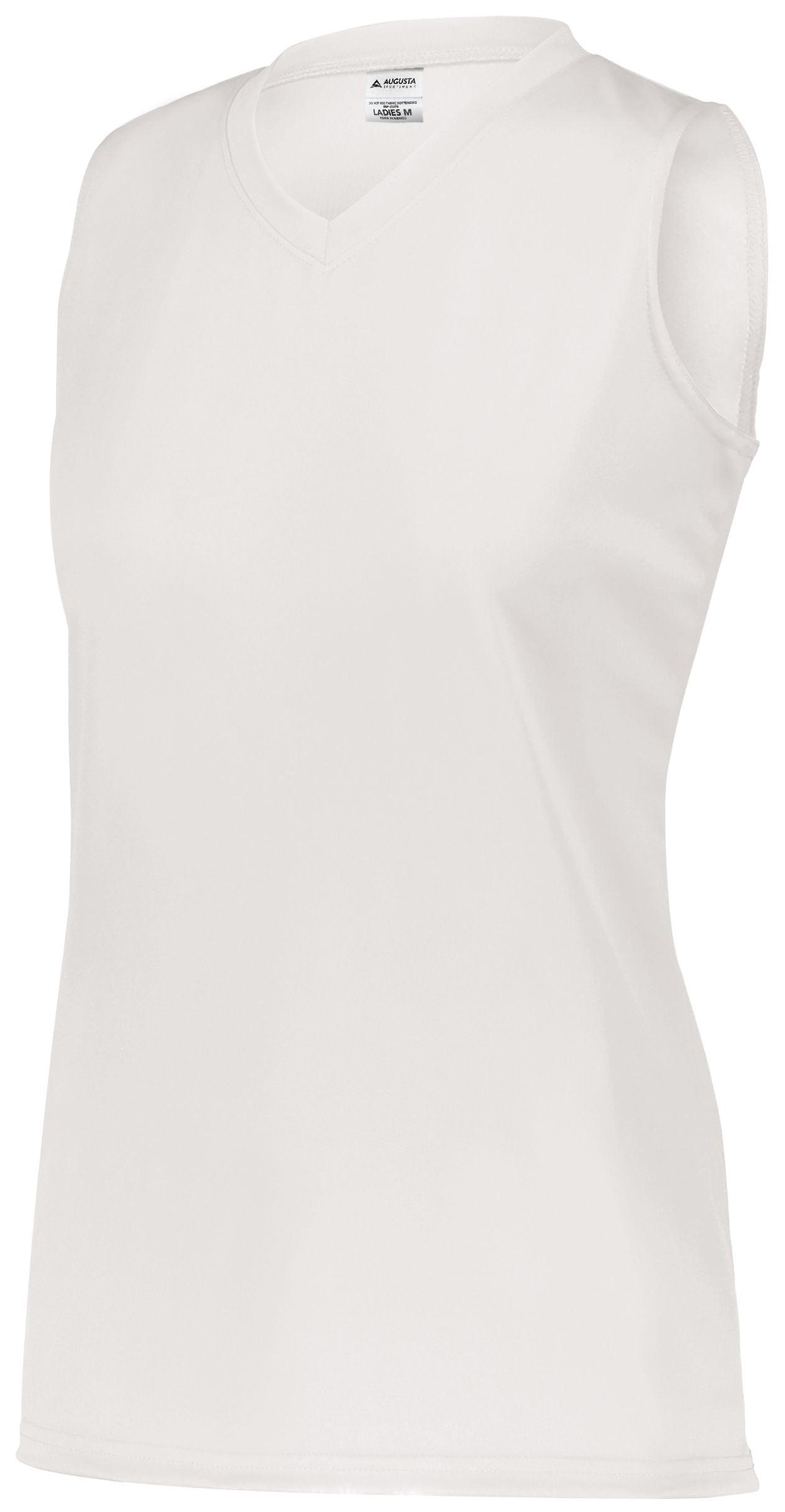 Ladies Attain Wicking Sleeveless Jersey - Apparel Globe