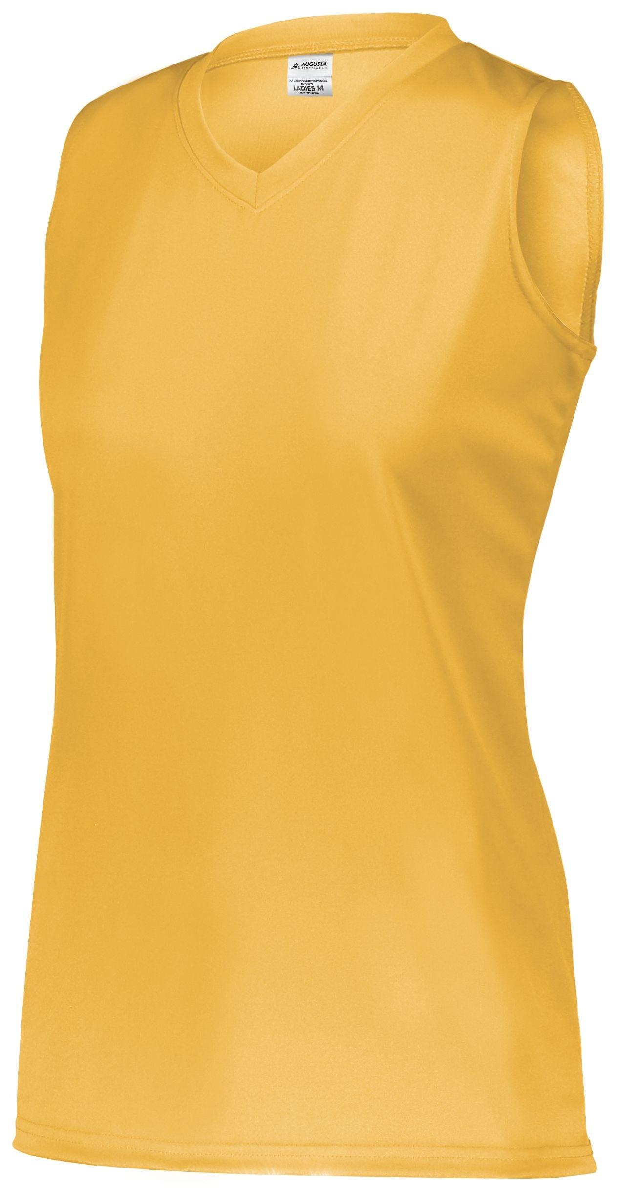Ladies Attain Wicking Sleeveless Jersey - Apparel Globe