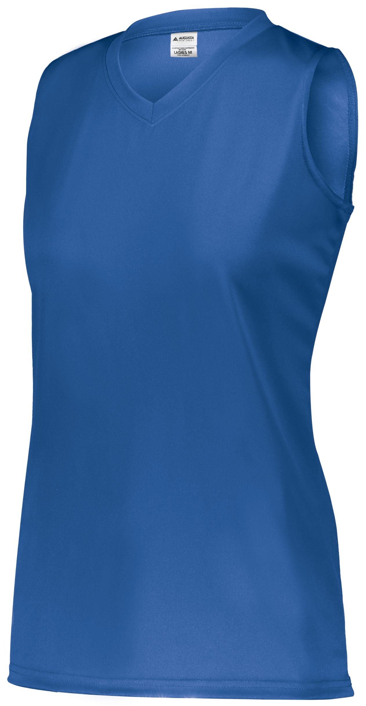 Girls Attain Wicking Sleeveless Jersey - Apparel Globe