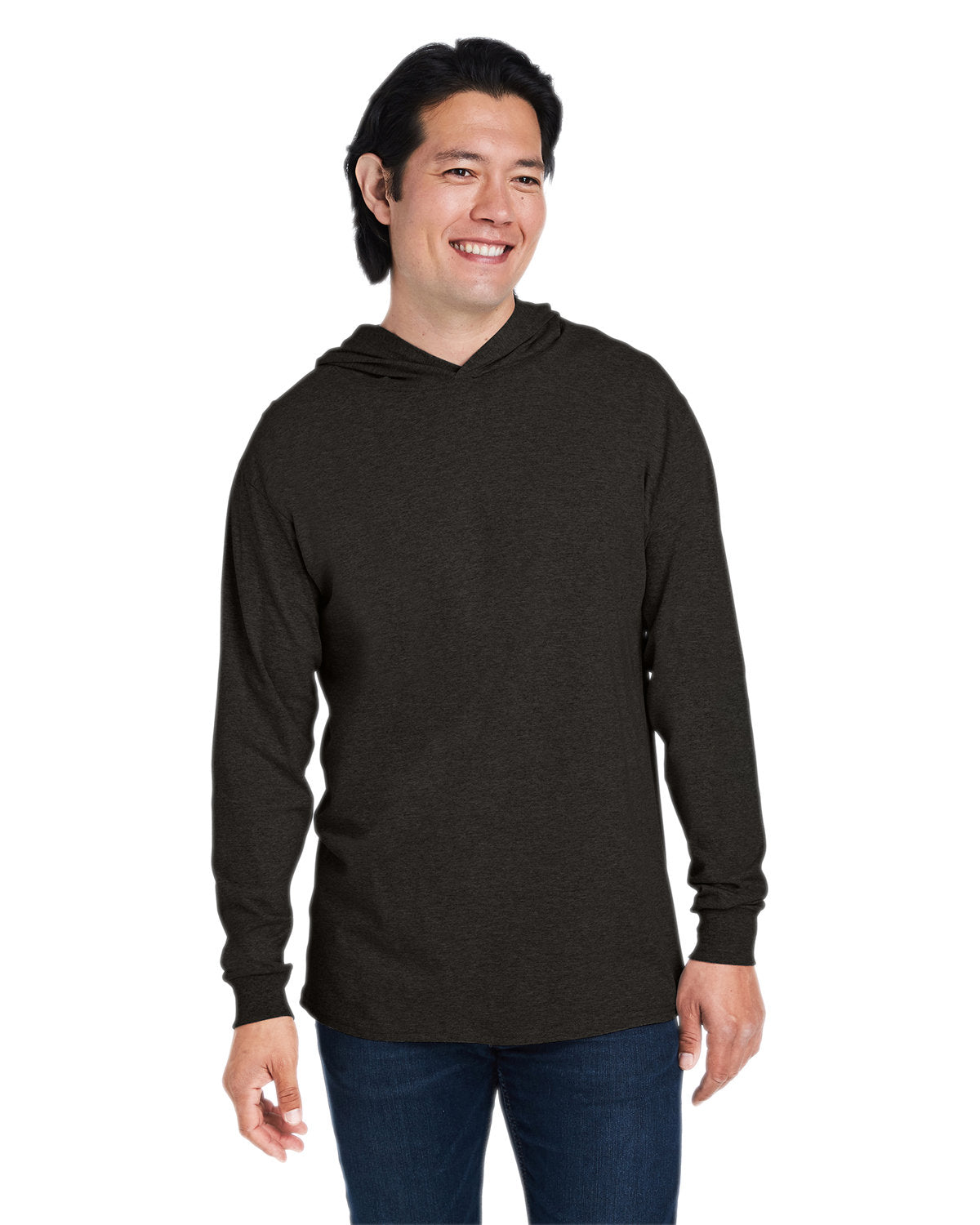Fruit of the Loom Men's HD Cottonâ„¢ Jersey Hooded T-Shirt: Comfortable Casual Style for Men