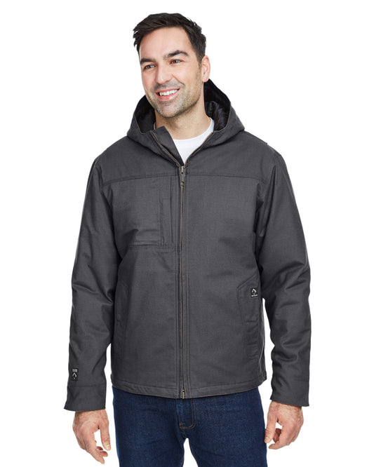 Dri Duck Men's Yukon Flex Stretch Canvas Hooded Jacket: Elevate Your Outerwear Game
