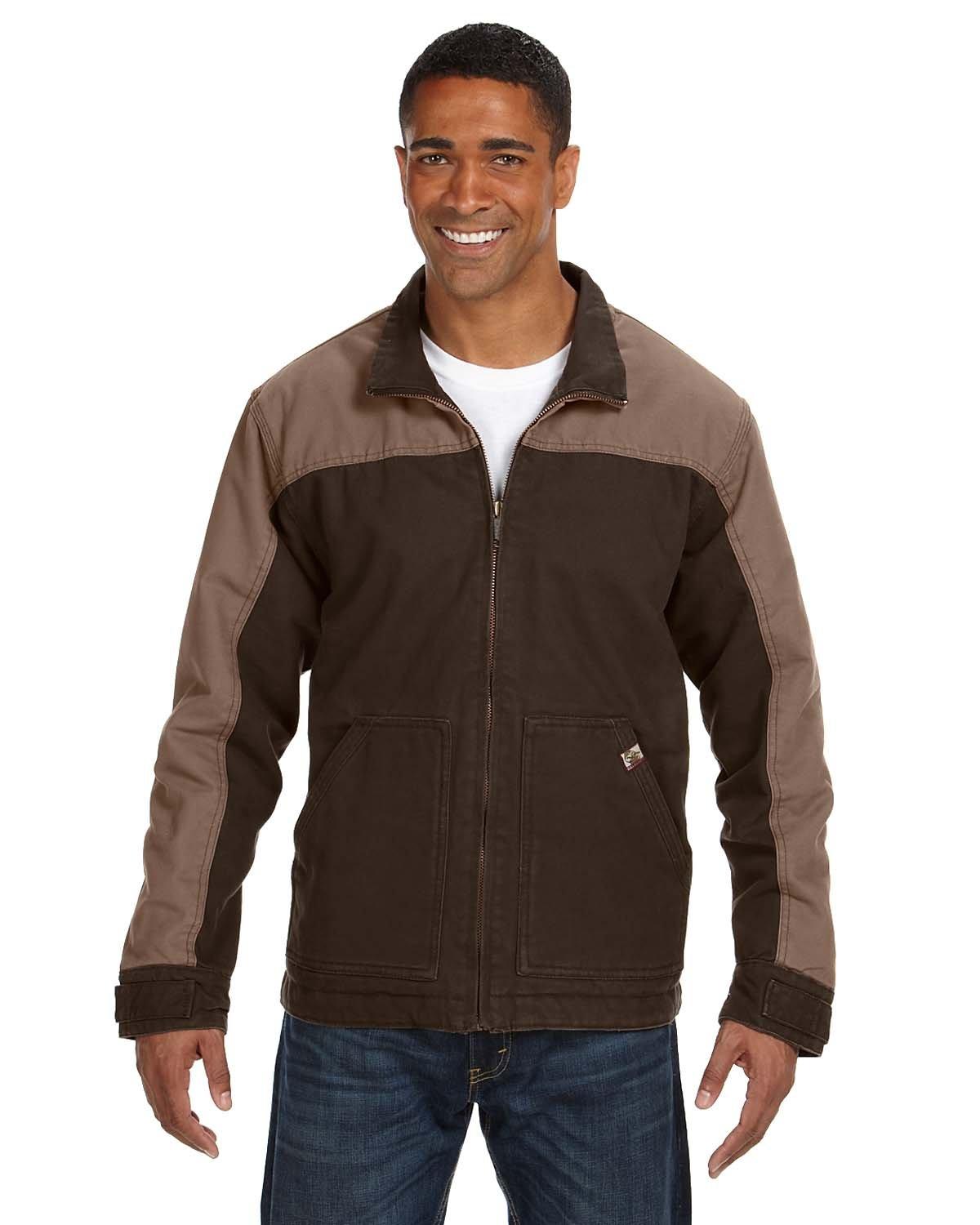 Men's 100% Cotton 12oz Canvas/3oz Polyfill Insulation Tall Horizon Jacket - Apparel Globe