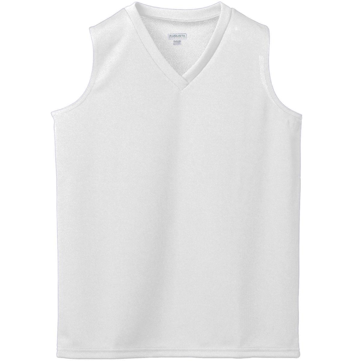 GIRLS WICKING MESH SLEEVELESS JERSEY - Apparel Globe