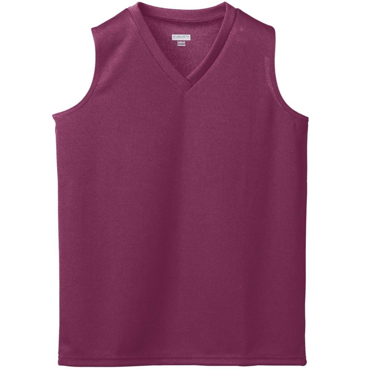 GIRLS WICKING MESH SLEEVELESS JERSEY - Apparel Globe