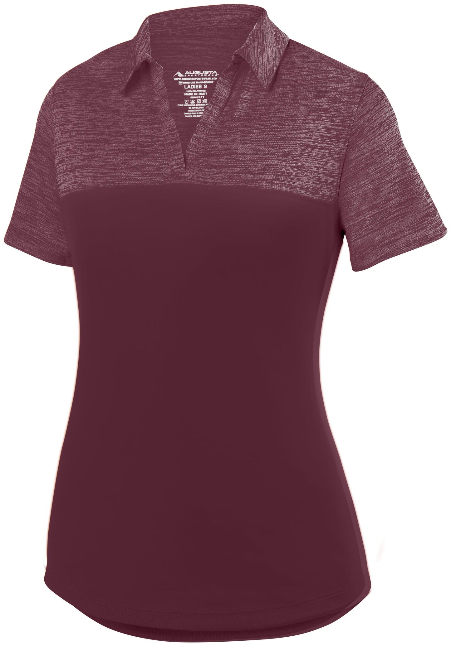 Ladies Shadow Tonal Heather Polo - Apparel Globe