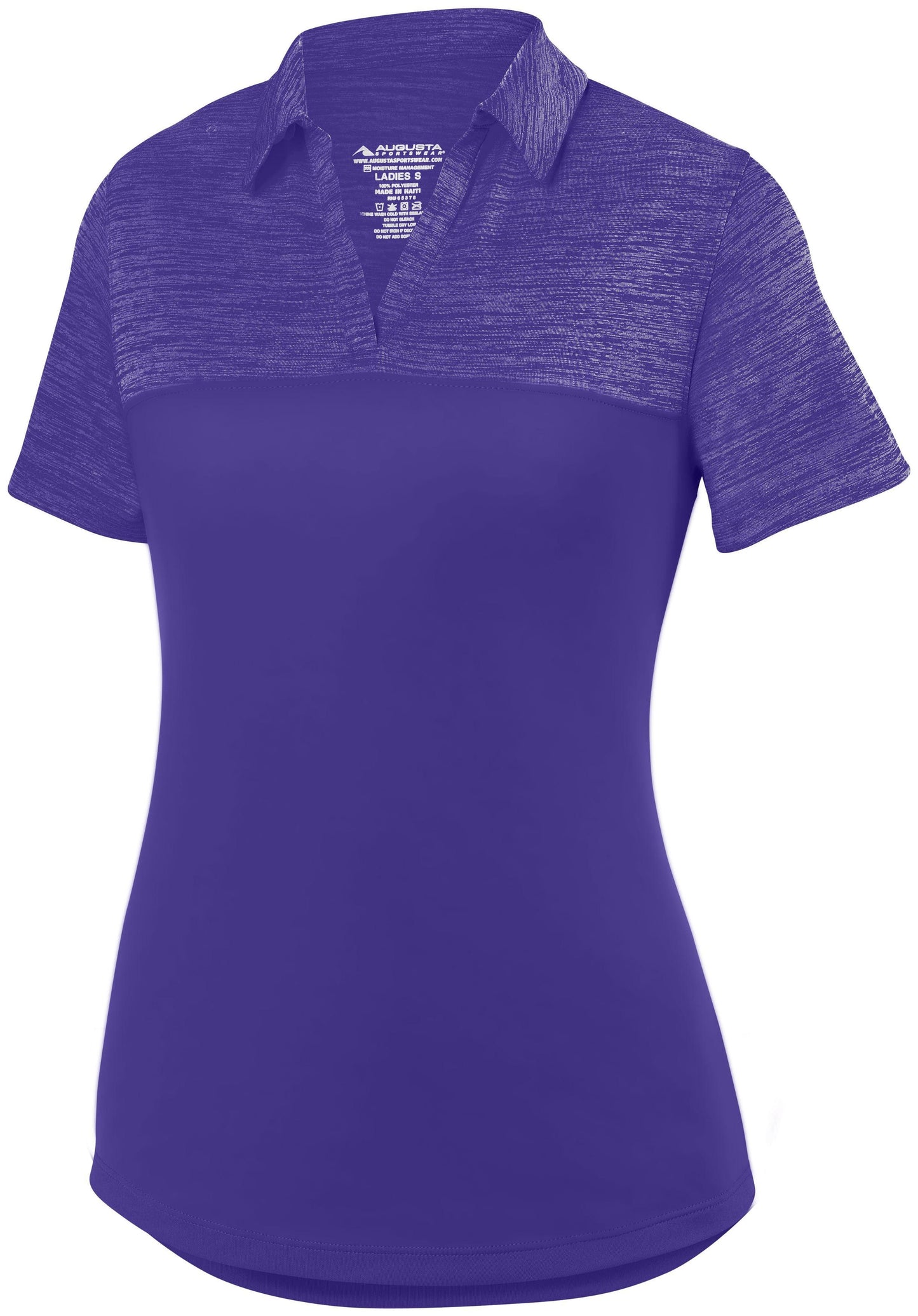 Ladies Shadow Tonal Heather Polo - Apparel Globe