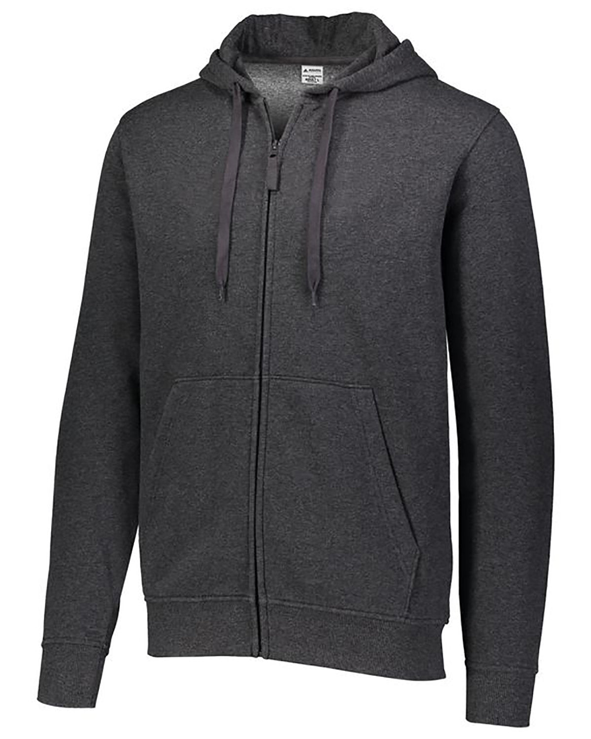 Adult 60/40 Fleece Full-Zip Hooded Sweatshirt - Apparel Globe