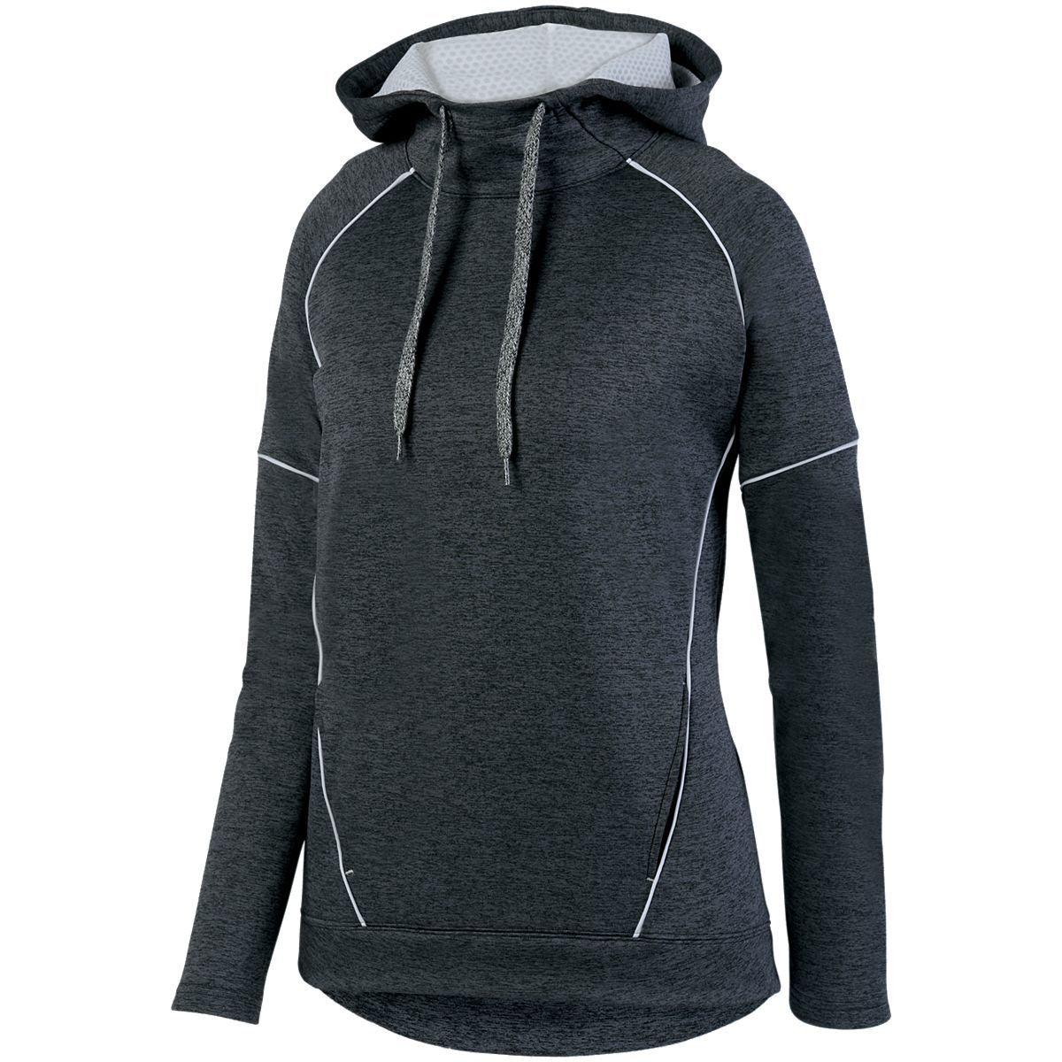 LADIES ZOE TONAL HEATHER HOODIE - Apparel Globe