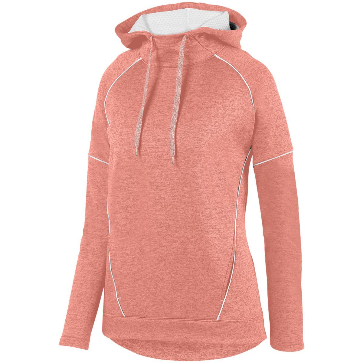 LADIES ZOE TONAL HEATHER HOODIE - Apparel Globe