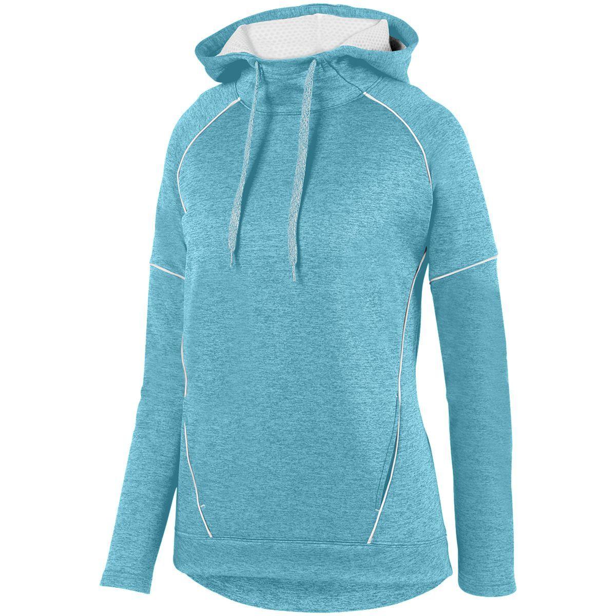 LADIES ZOE TONAL HEATHER HOODIE - Apparel Globe