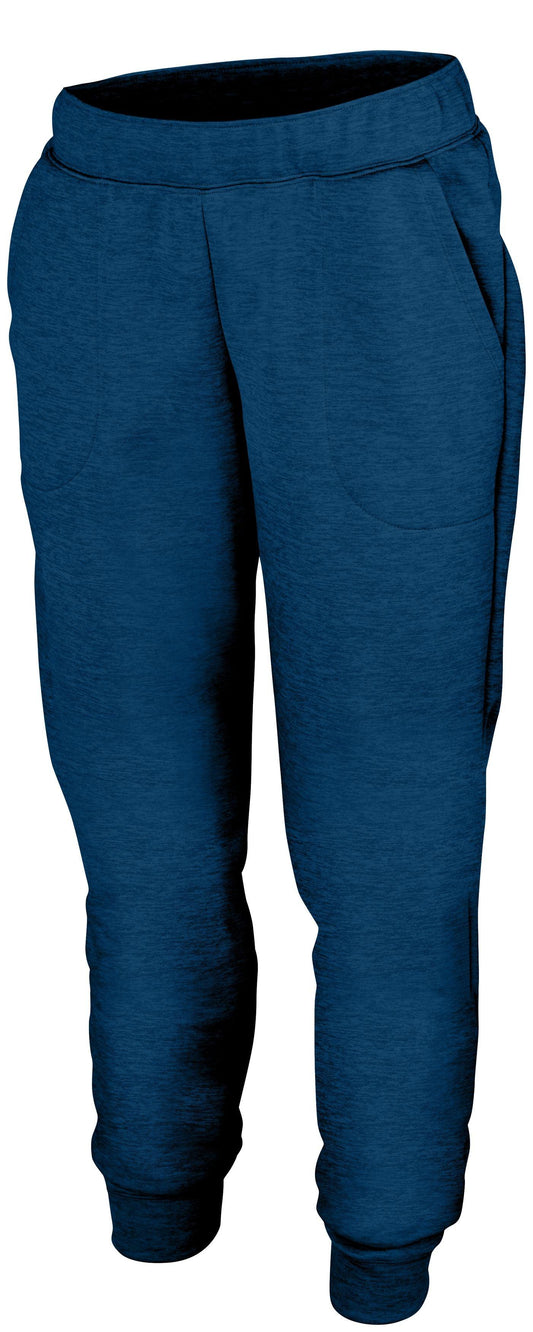LADIES TONAL HEATHER FLEECE JOGGER - Apparel Globe