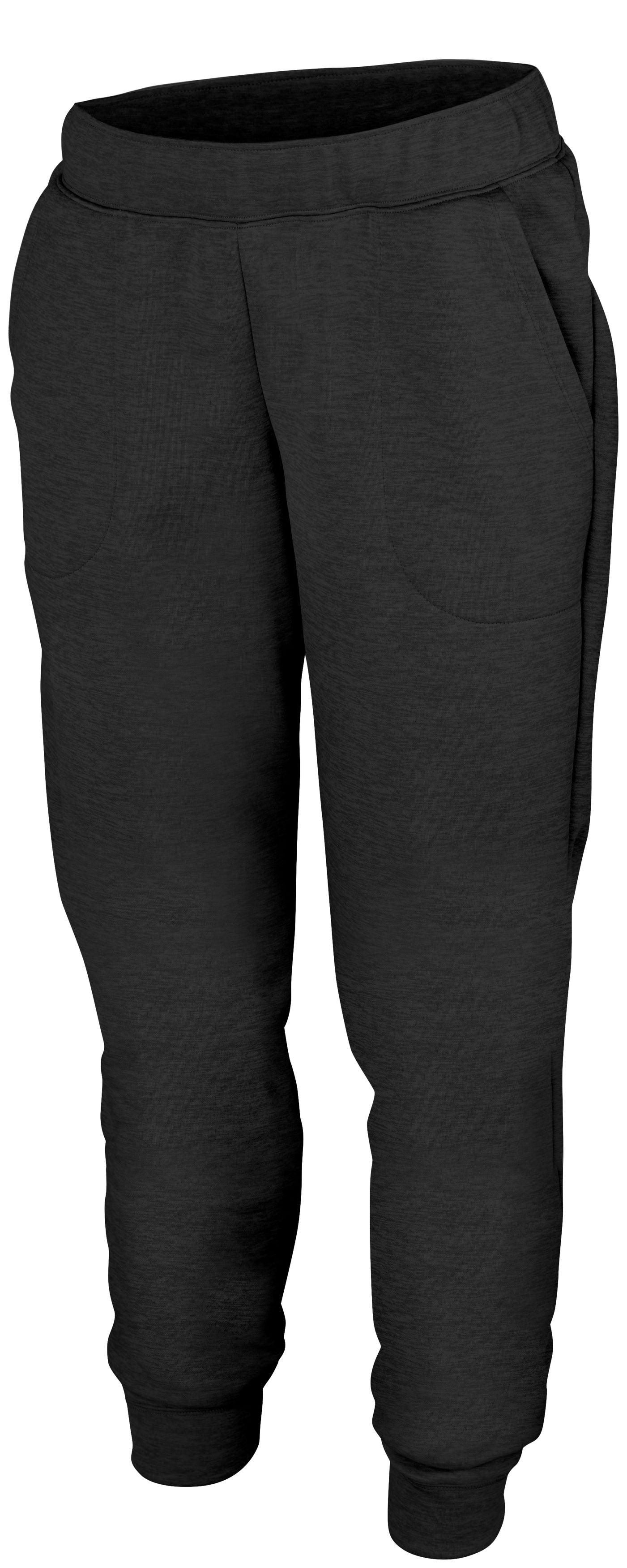 LADIES TONAL HEATHER FLEECE JOGGER - Apparel Globe