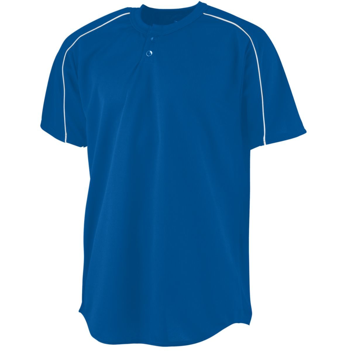 WICKING TWO-BUTTON BASEBALL JERSEY - Apparel Globe