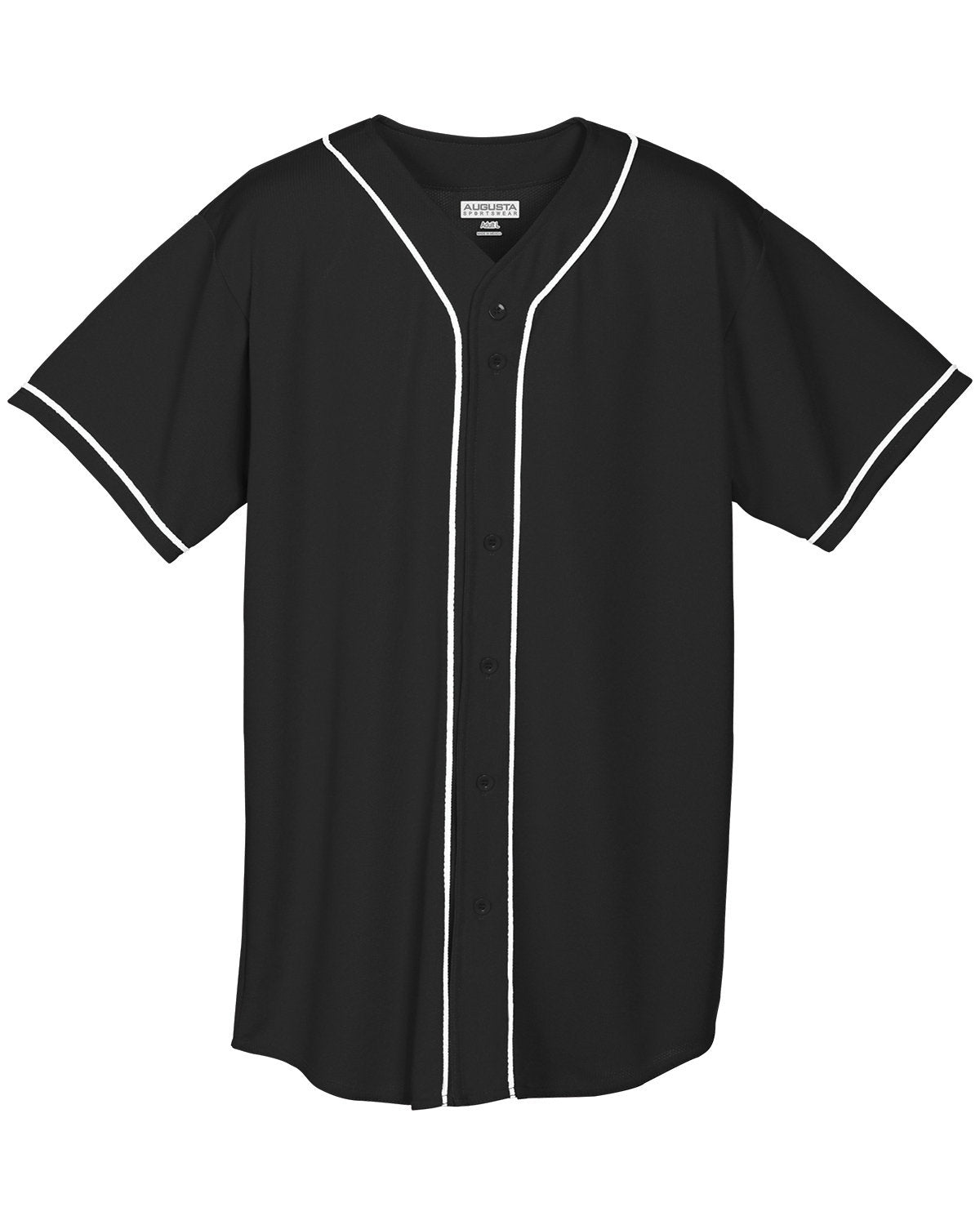 Wicking Mesh Braided Trim Baseball Jersey - Apparel Globe