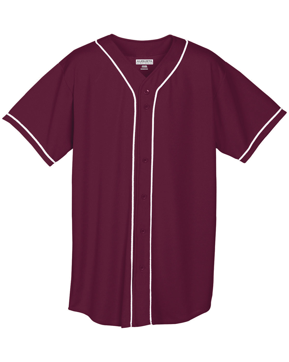 Wicking Mesh Braided Trim Baseball Jersey - Apparel Globe