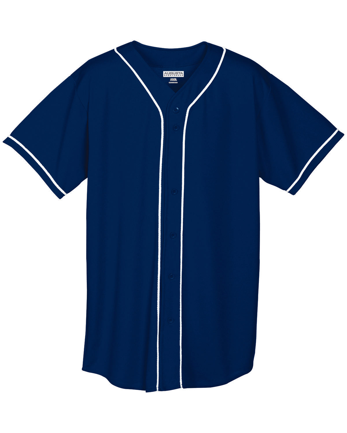 Wicking Mesh Braided Trim Baseball Jersey - Apparel Globe