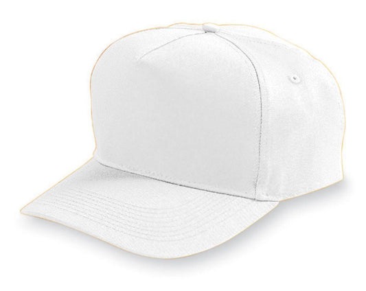 FIVE-PANEL COTTON TWILL CAP - Apparel Globe